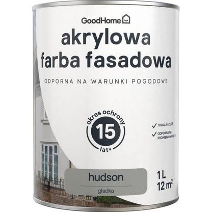 GoodHome Hudson facadefarve 1 l