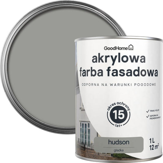 GoodHome Hudson facadefarve 1 l