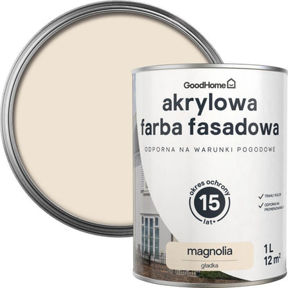 GoodHome magnolia facadefarve 1 l