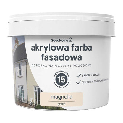 GoodHome magnolia facadefarve 10 l