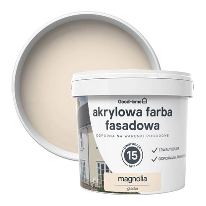 GoodHome magnolia facadefarve 5 l