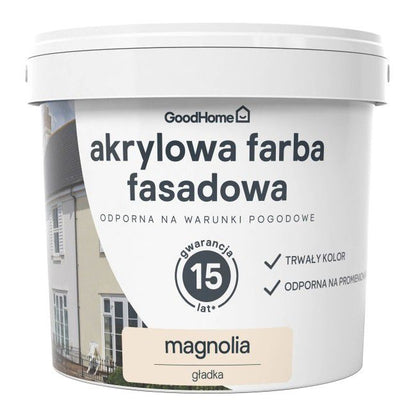 GoodHome magnolia facadefarve 5 l