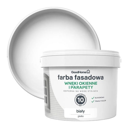 GoodHome O&D facadefarve hvid 2,5 l