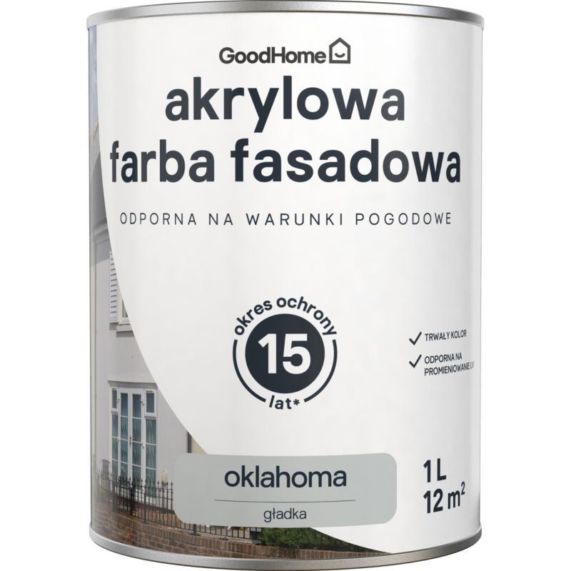 GoodHome Oklahoma facadefarve 1 l