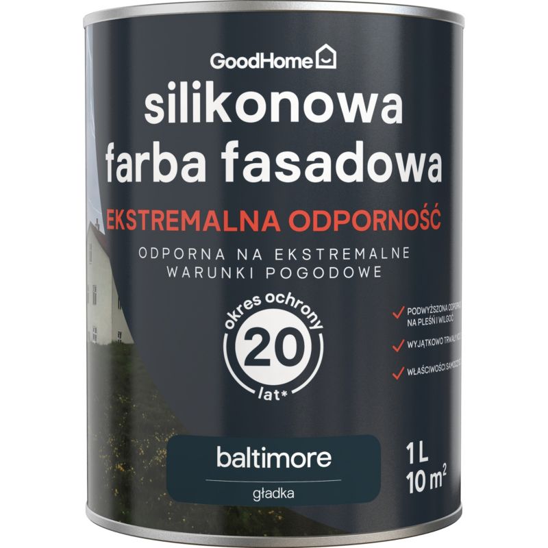 GoodHome Premium baltimore facadefarve 1 l