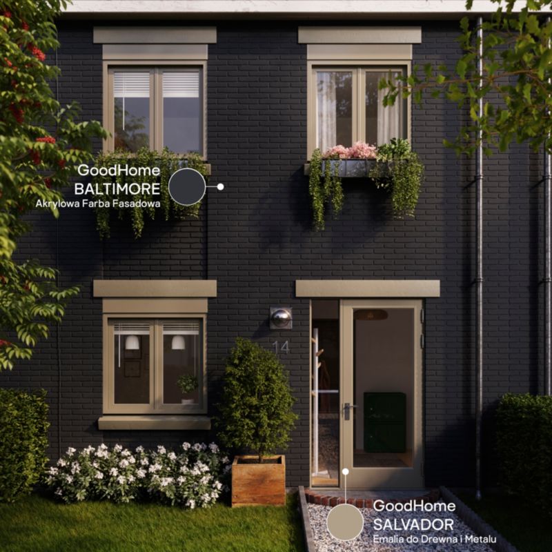 GoodHome Premium baltimore facadefarve 10 l