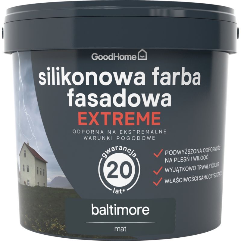 GoodHome Premium baltimore facadefarve 5 l