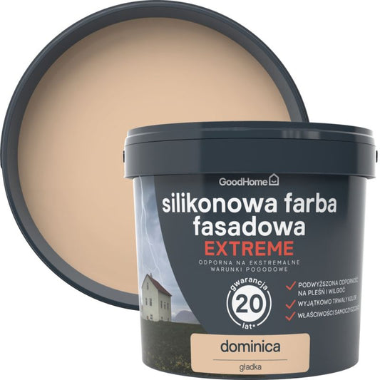 GoodHome Premium Dominica facadefarve 5 l