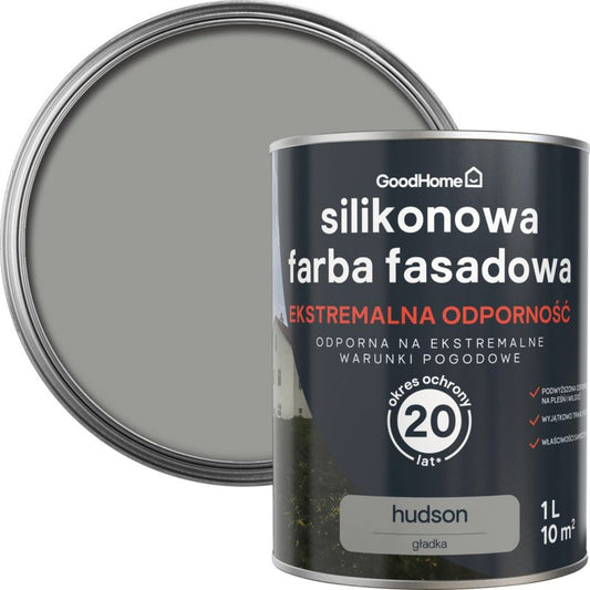 GoodHome Premium hudson facadefarve 1 l