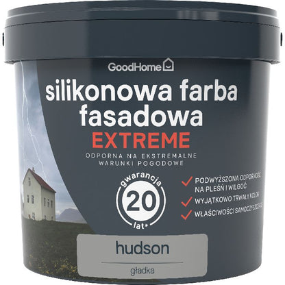 GoodHome Premium Hudson facadefarve 5 l