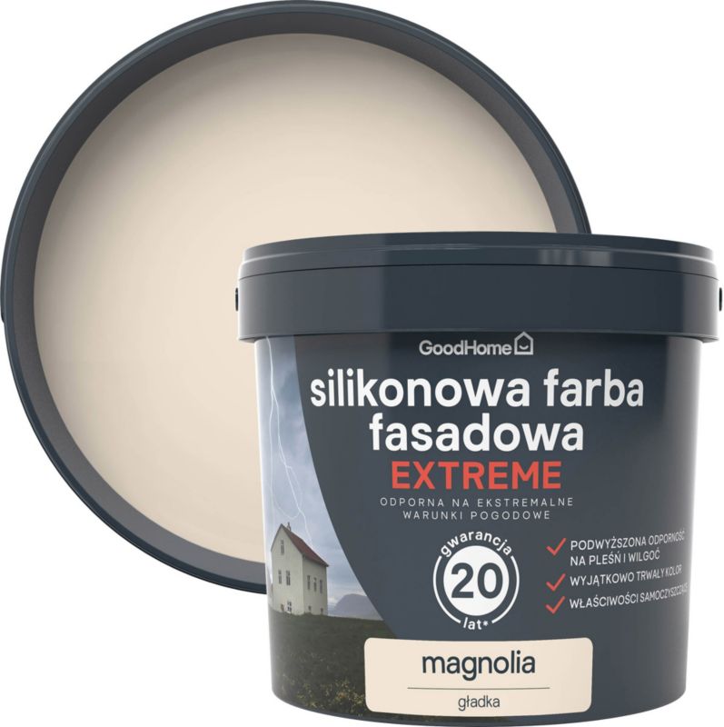GoodHome Premium facademaling magnolia 5 l