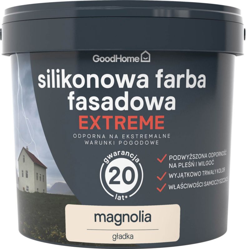 GoodHome Premium facademaling magnolia 5 l