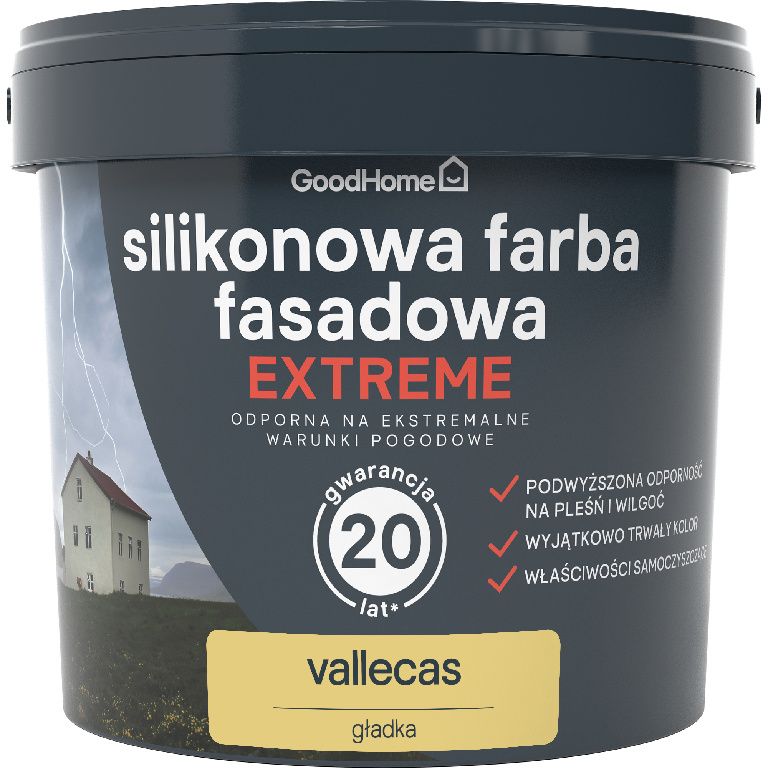GoodHome Premium Vallecas facadefarve 5 l