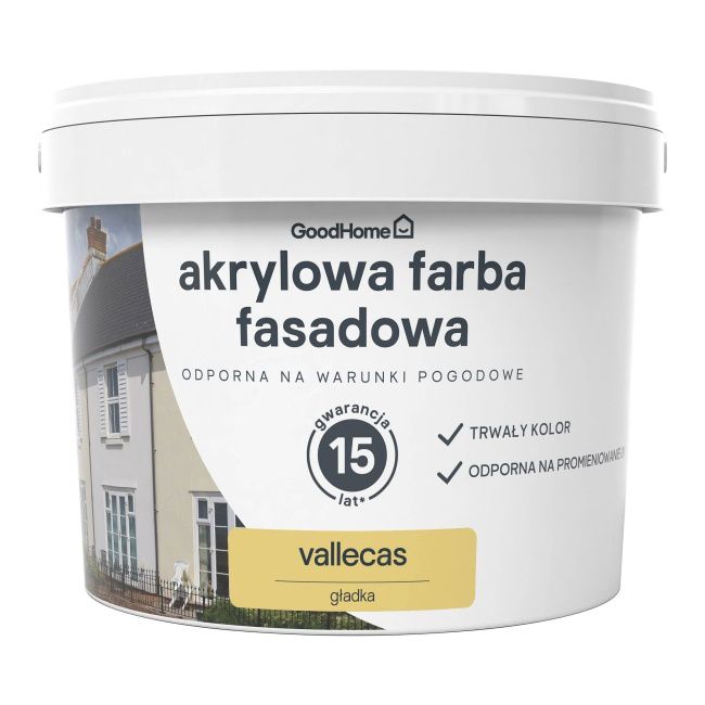 GoodHome Vallecas facadefarve 10 l