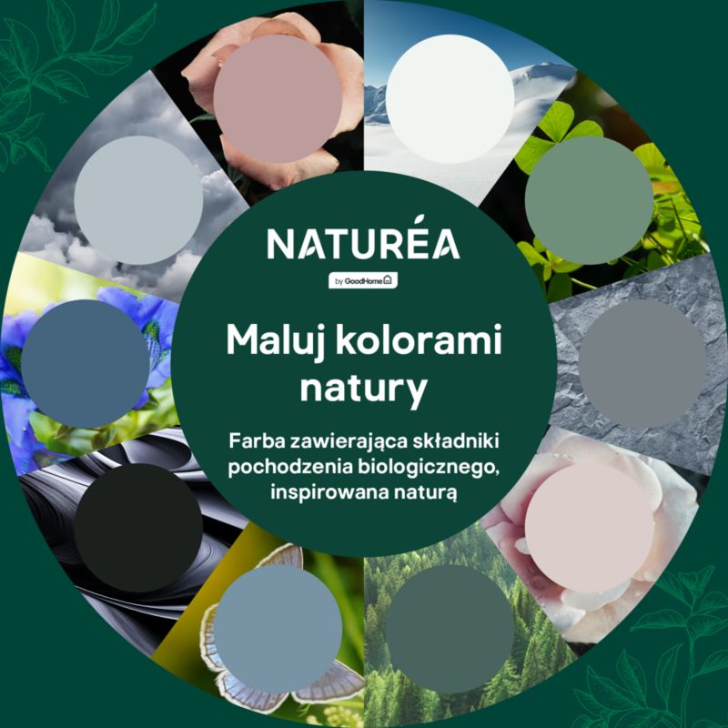 GoodHome Naturea vægmaling og loftsmaling Clover mat 2,5 l