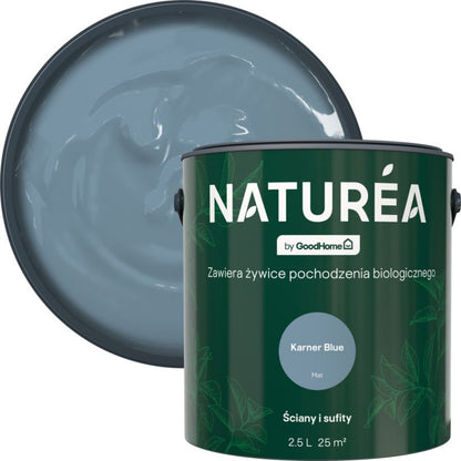 GoodHome Naturea vægmaling og loftmaling Karner Blue mat 2,5 l