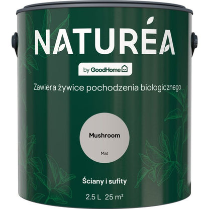 GoodHome Naturea maling til vægge og lofter Mushroom mat 2,5 l