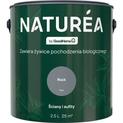 GoodHome Naturea Rock mat vægmaling til vægge og lofter 2,5 l