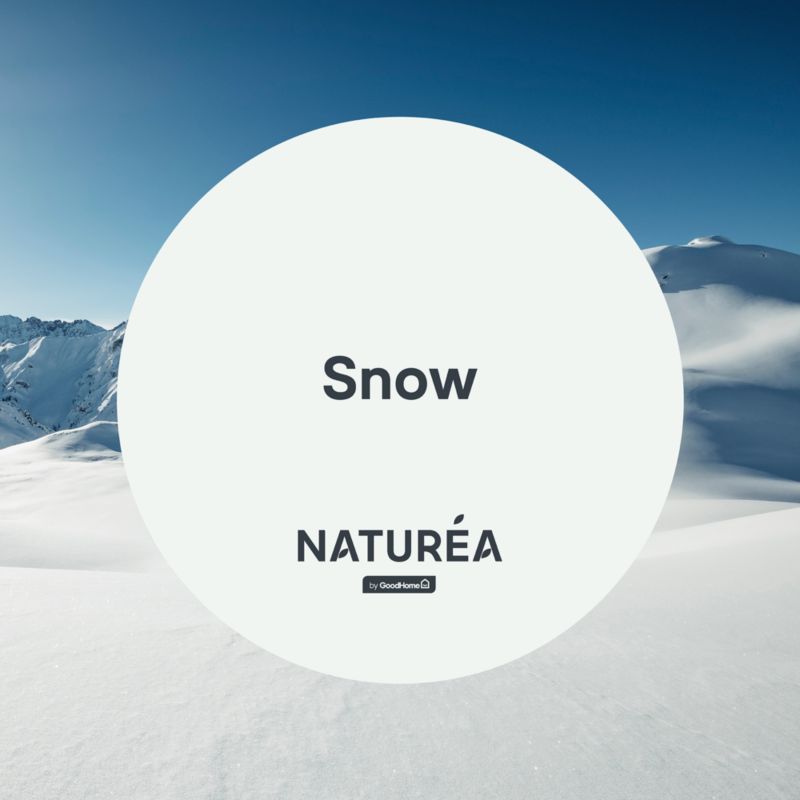 GoodHome Naturea vægmaling og loftsmaling Snow mat 2,5 l