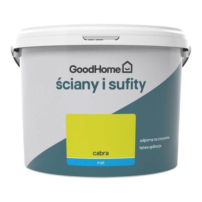GoodHome vægmaling og loftsmaling Cabra 2,5 l