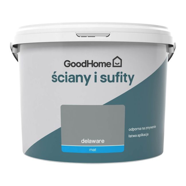 GoodHome vægmaling og loftsmaling Delaware mat 2,5 l