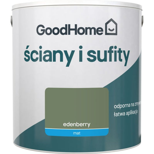 GoodHome vægmaling og loftsmaling Edenberry 2,5 l