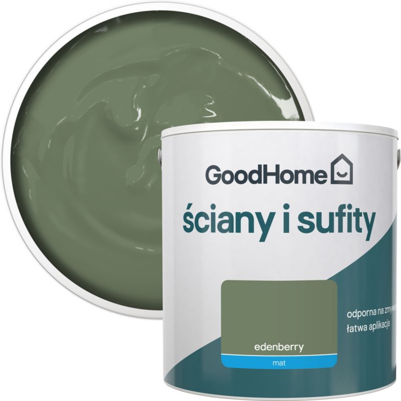 GoodHome vægmaling og loftsmaling Edenberry 2,5 l