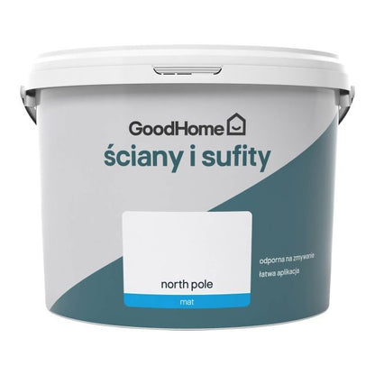 GoodHome vægmaling og loftsmaling North Pole mat 2,5 l