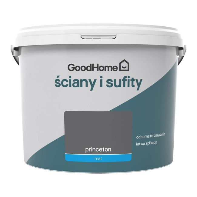 GoodHome vægmaling og loftsmaling Princeton mat 2,5 l