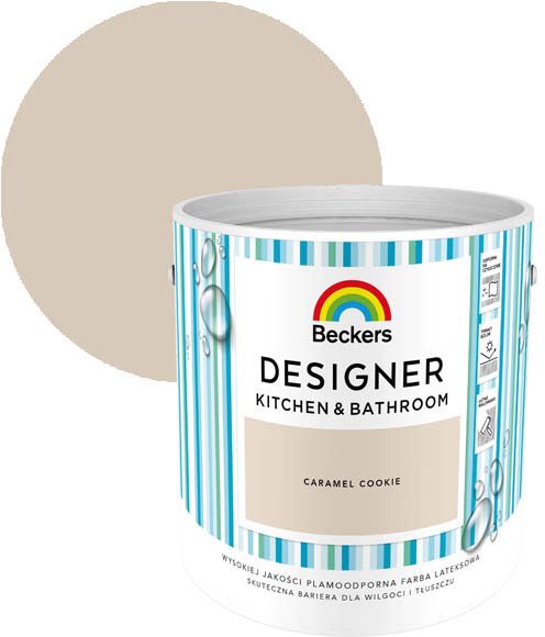 Beckers DesignQ138:Q277er Kitchen&Bathroom farve Caramel Cookie 2,5 l