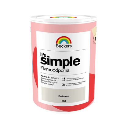 Beckers It's Simple boheme farve 5 l
