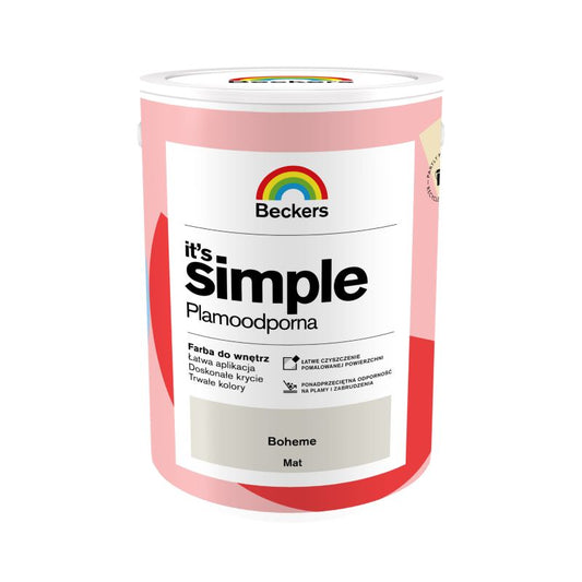 Beckers It's Simple boheme farve 5 l