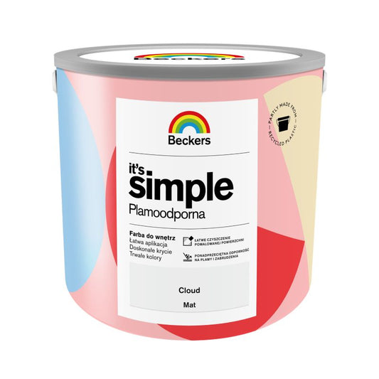 Beckers It's Simple Cloud farve 2,5 l