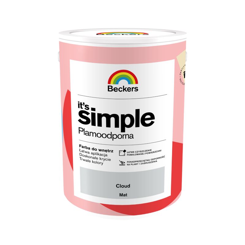 Beckers It's Simple farve cloud 5 l