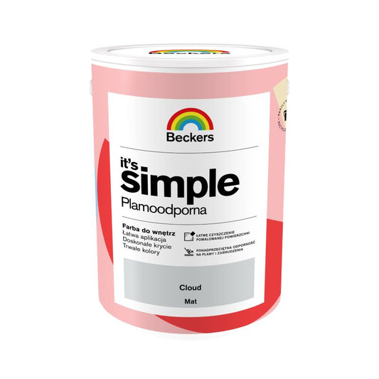 Beckers It's Simple farve cloud 5 l