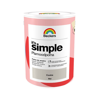 Beckers It's Simple cookie farve 5 l