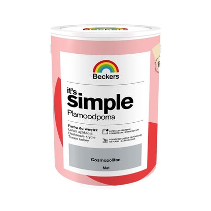 Beckers It's Simple cosmopolitan farve 5 l