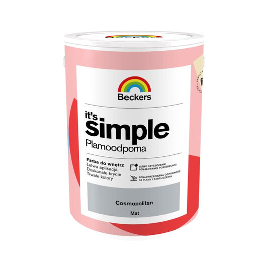 Beckers It's Simple cosmopolitan farve 5 l