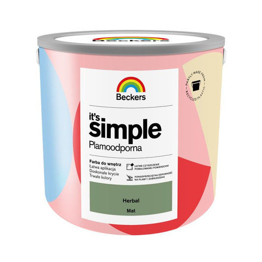 Beckers It's Simple farve Herbal 2,5 l
