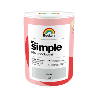 Beckers It's Simple nordic farve 5 l