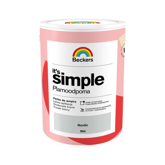 Beckers It's Simple nordic farve 5 l