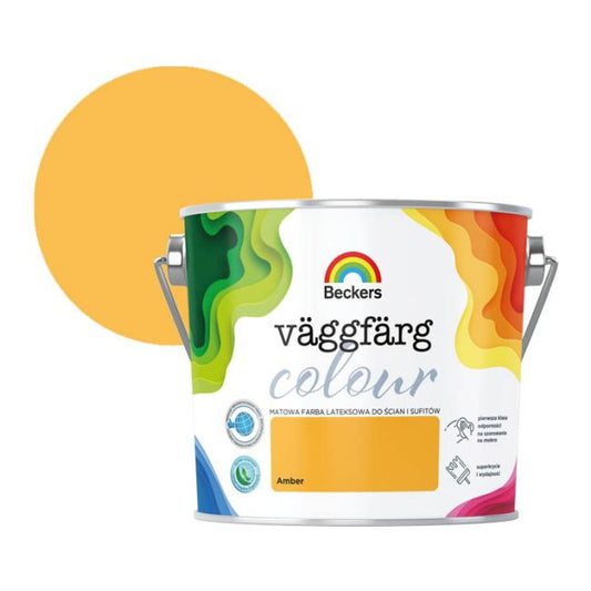 Beckers Vaggfarg Colour amber farve 2,5 l