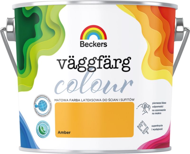 Beckers Vaggfarg Colour amber farve 2,5 l