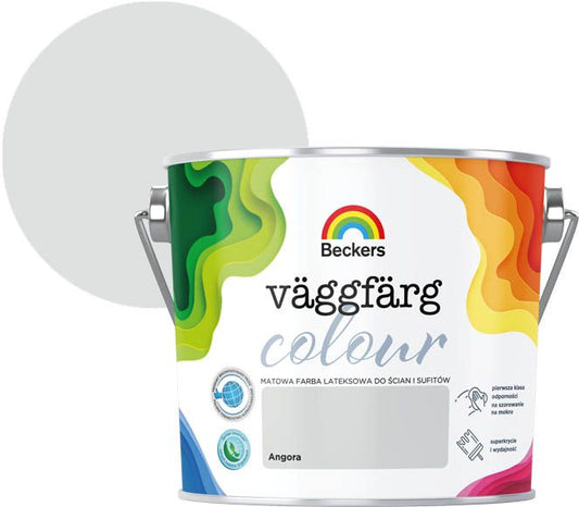 Beckers Vaggfarg Colour angora farve 2,5 l