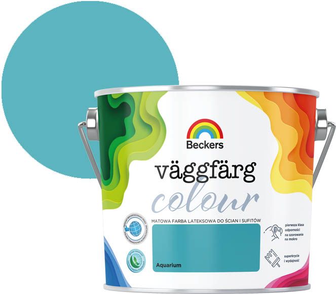 Beckers Vaggfarg Colour aquarium farve 2,5 l