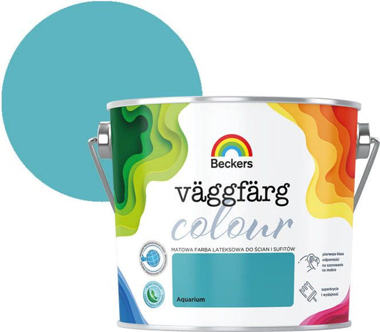 Beckers Vaggfarg Colour aquarium farve 2,5 l