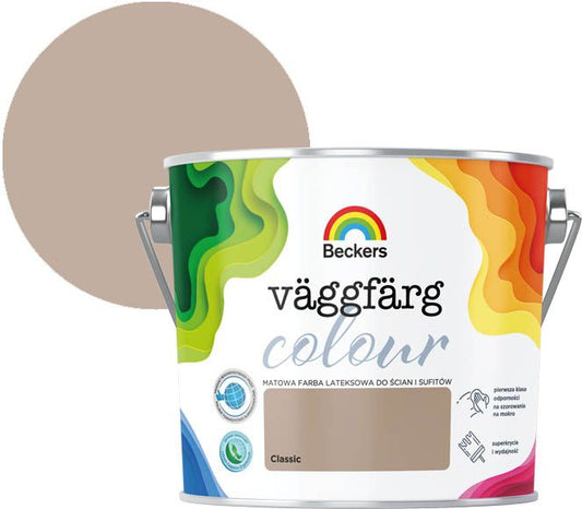 Beckers Vaggfarg Colour classic farve 2,5 l