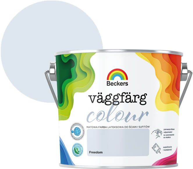 Beckers Vaggfarg Colour freedom farve 2,5 l