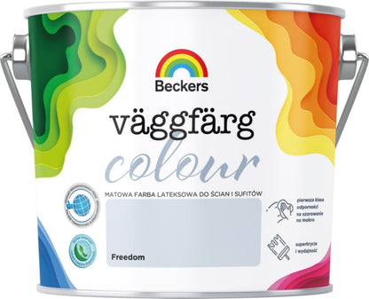Beckers Vaggfarg Colour freedom farve 2,5 l