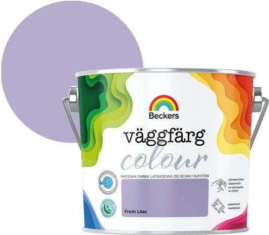 Beckers Vægmaling Colour fresh lilac 2,5 l